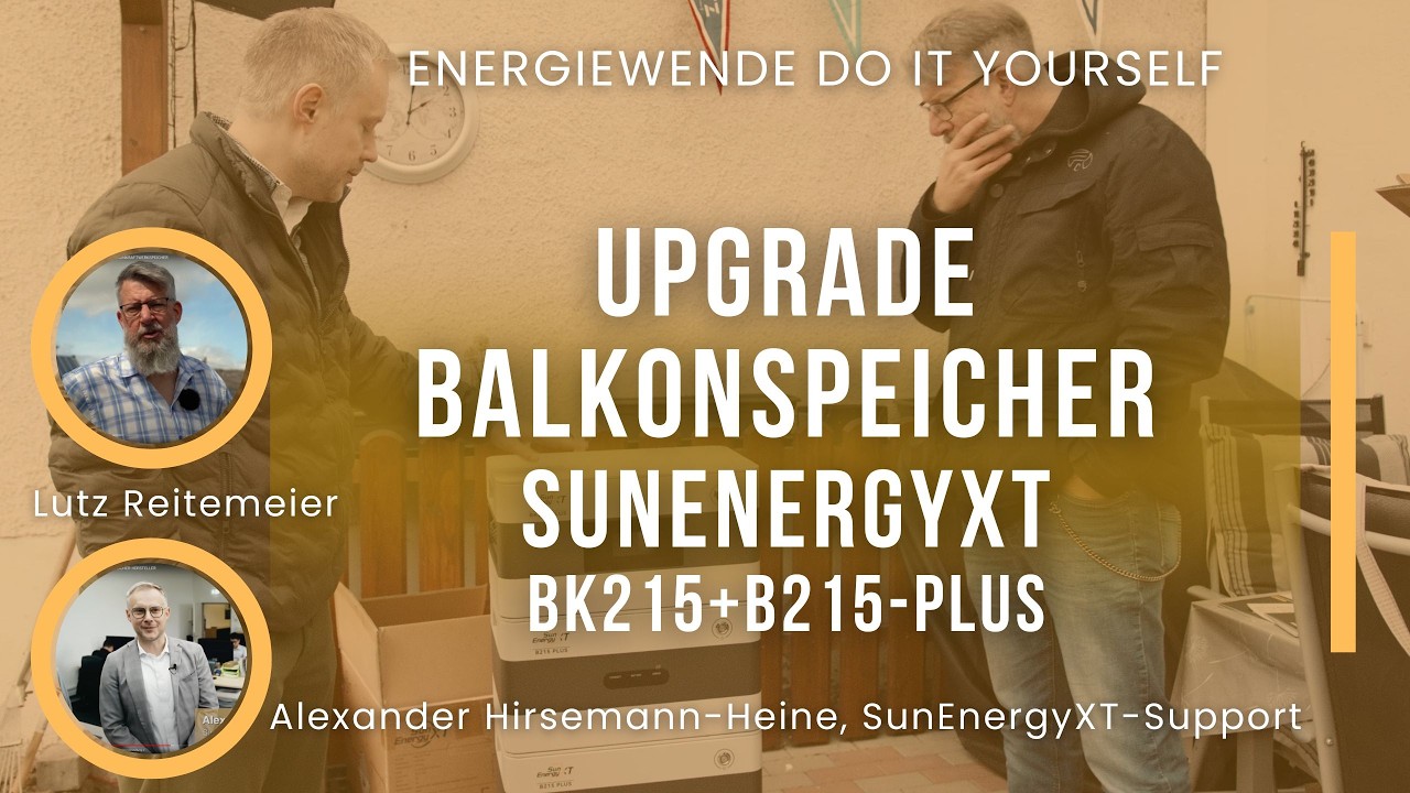 UPGRADE: BALKONSPEICHER SUNENERGYXT