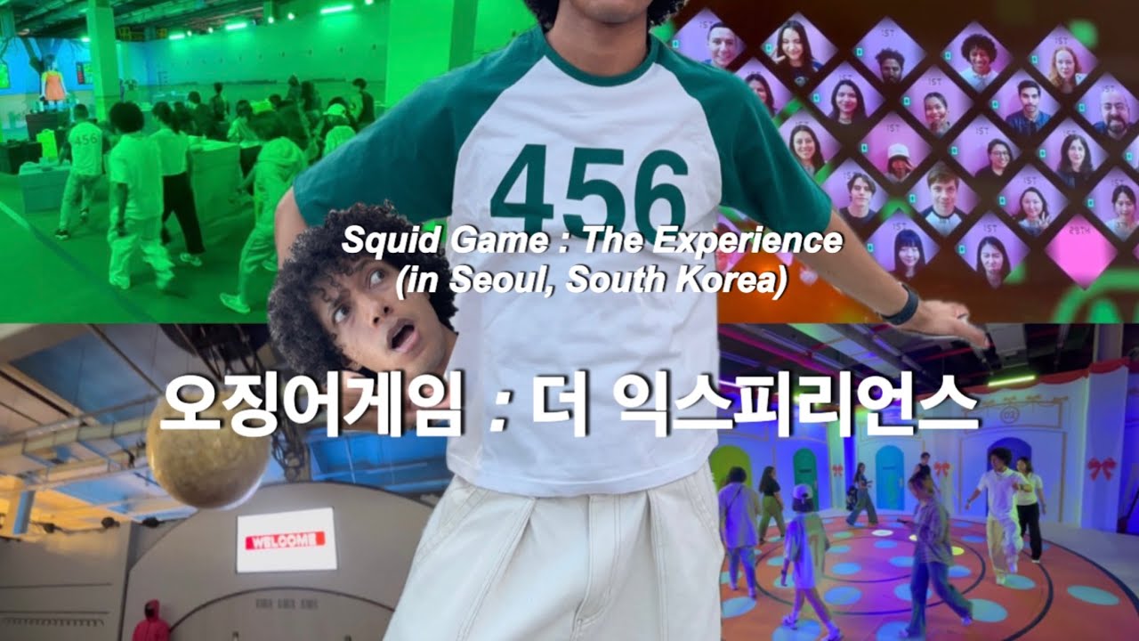Squid Game The Experience in Seoul, South Korea | 오징어게임 더 익스피리언스
