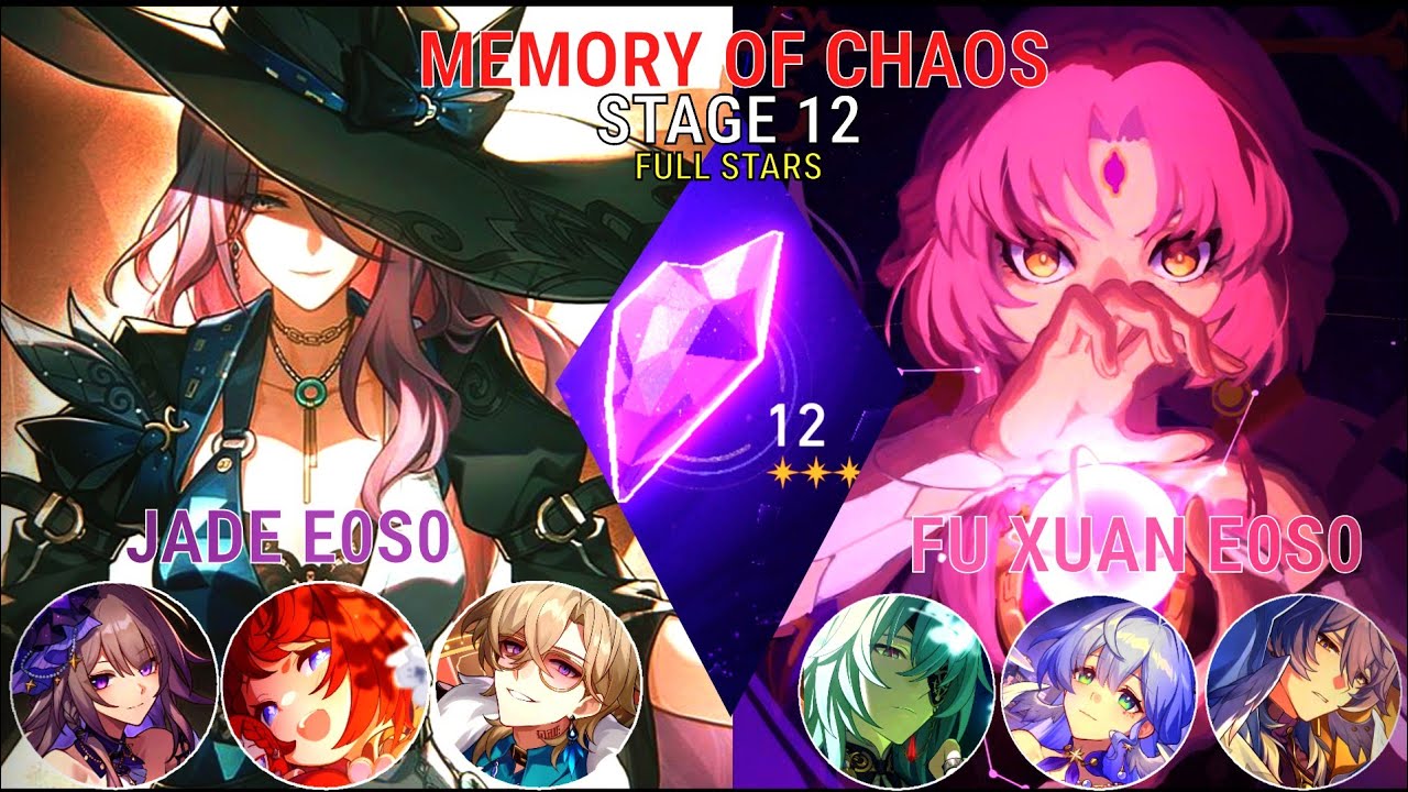 MOC 12 3.3| Jade E0S0 x The Herta E0S1 & Fu Xuan E0S0 x Anaxa E0S0| Honkai Star Rail