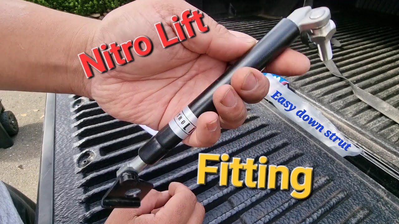 Nitro Lift tailgate strut- Are they any good?- Fitting one to a Ford PX Ranger