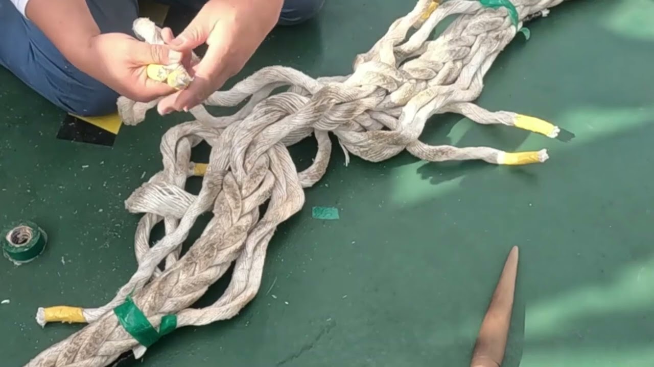 【ロープ作業】エイトロープ　ショートプライス　失敗しにくいやり方