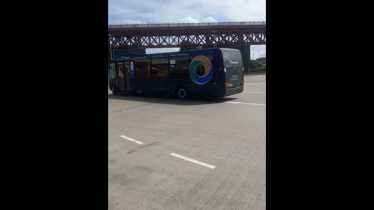 Stagecoach Fife Optare Solo SR (47871) at Ferrytoll P&R operating route 88 to Inverkeithing.