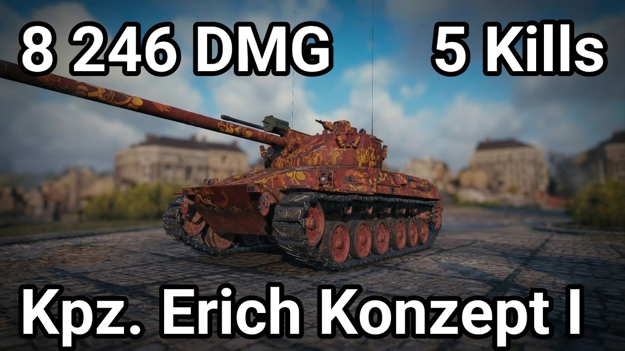 8.2K DAMAGE 5 KILLS — THE GOD OF SNIPERS IS ILLEGAL! | WoT 2.2