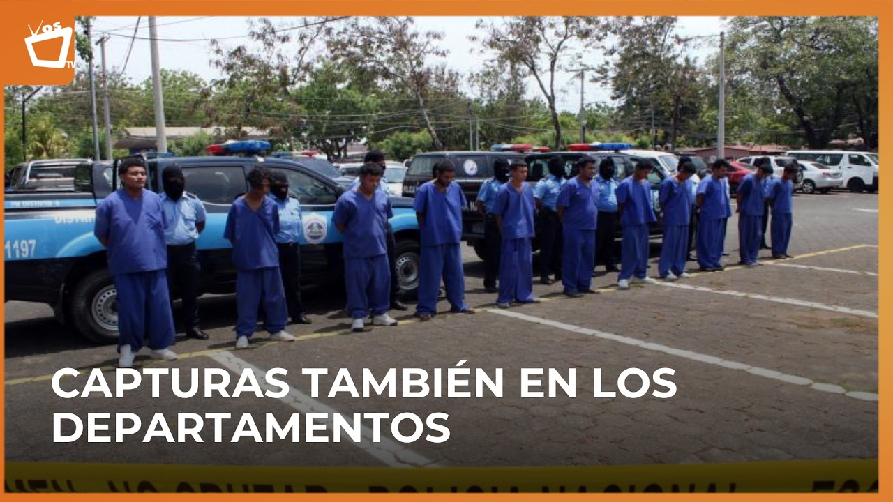 Operativo policial deja 37 detenidos en #Managua