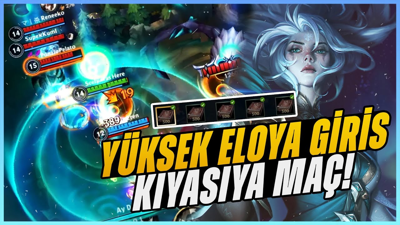 SANİYELİK HATANIN KAZANDIRDIĞI ZOR MAÇ | YENİ BUİLD DİANA - Wild Rift