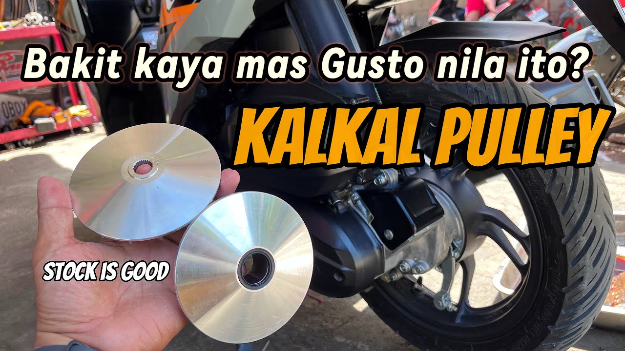 Kalkal Stock PULLEY SET Honda click 125 Performance Test, Arangkada at Top speed | BossPhantomSpeed