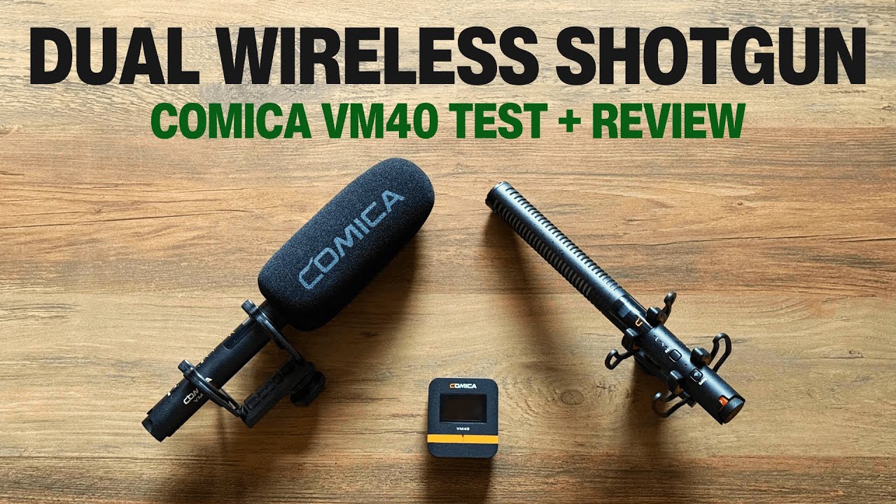 Comica VM40 Mic Test: Audio Comparisons vs DJI, Sony