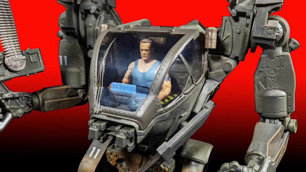 McFarlane Toys Avatar AMP Suit and Colonel Miles Quaritch Action Figure Review