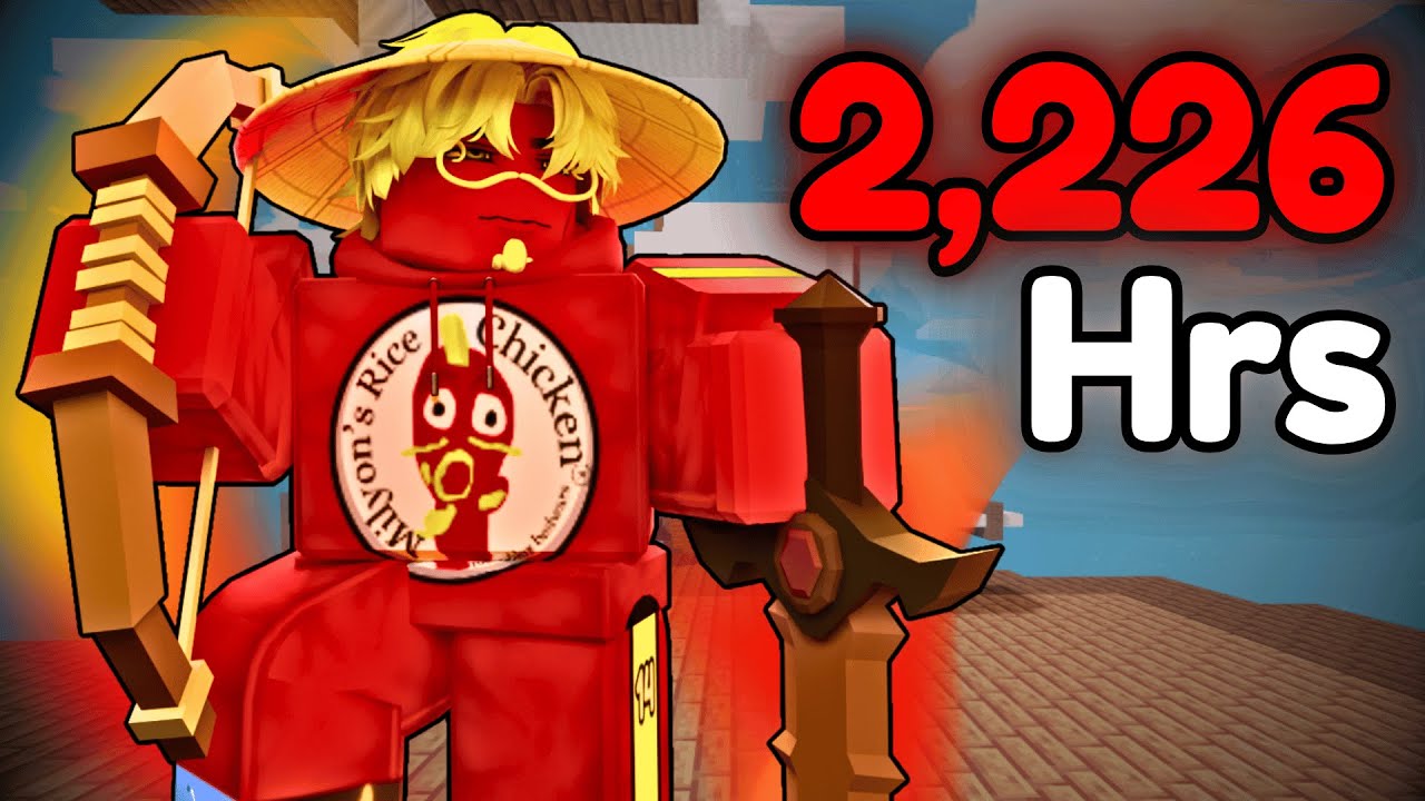 This is what 2,226 Hours of Playtime looks like.. (Roblox Bedwars)