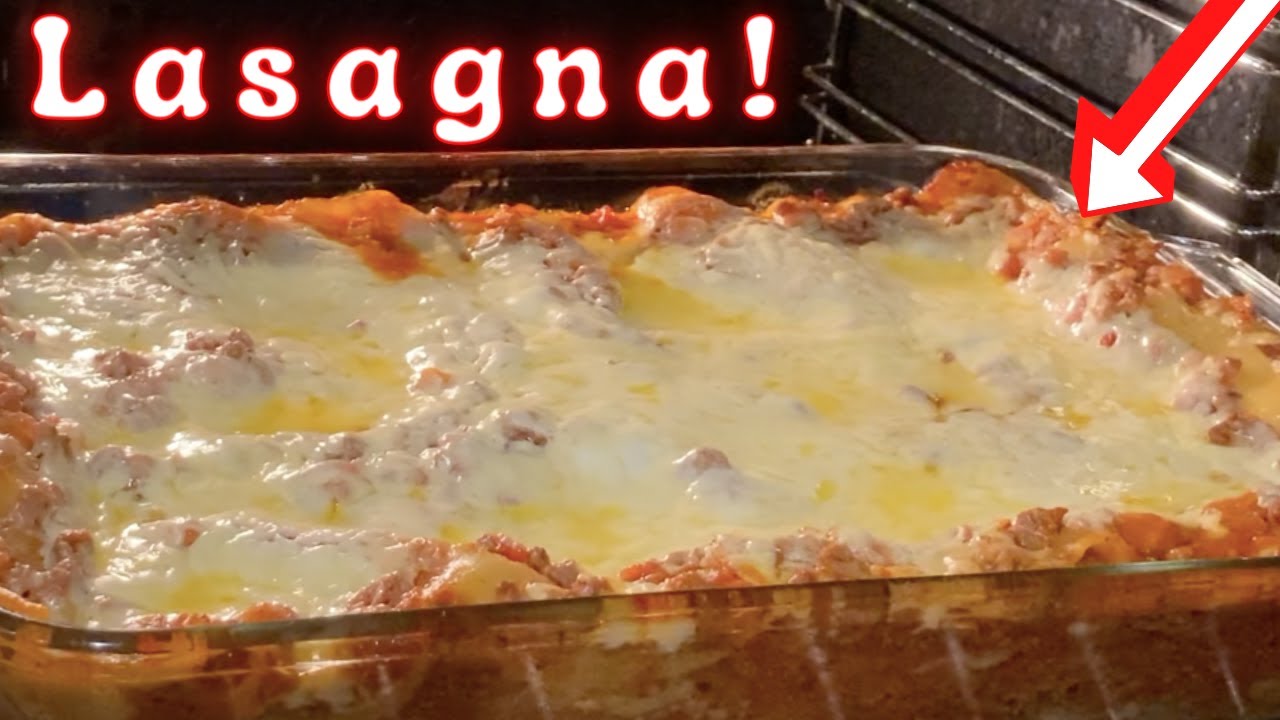 How to make Lasagna with homemade bechamel sauce | Easy homemade Lasagna