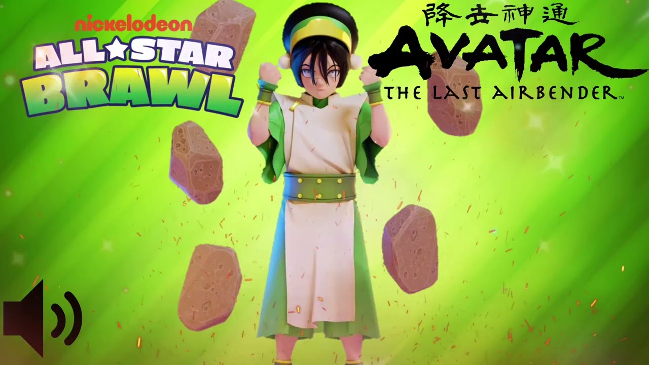 Nickelodeon All-Star Brawl - Toph voice clips