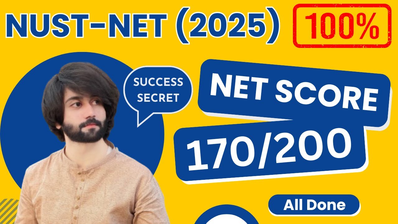 NUST NET Preparation 2025 I NUST Past Paper Solution I NUST NET Physics Preparation I NUST Admission
