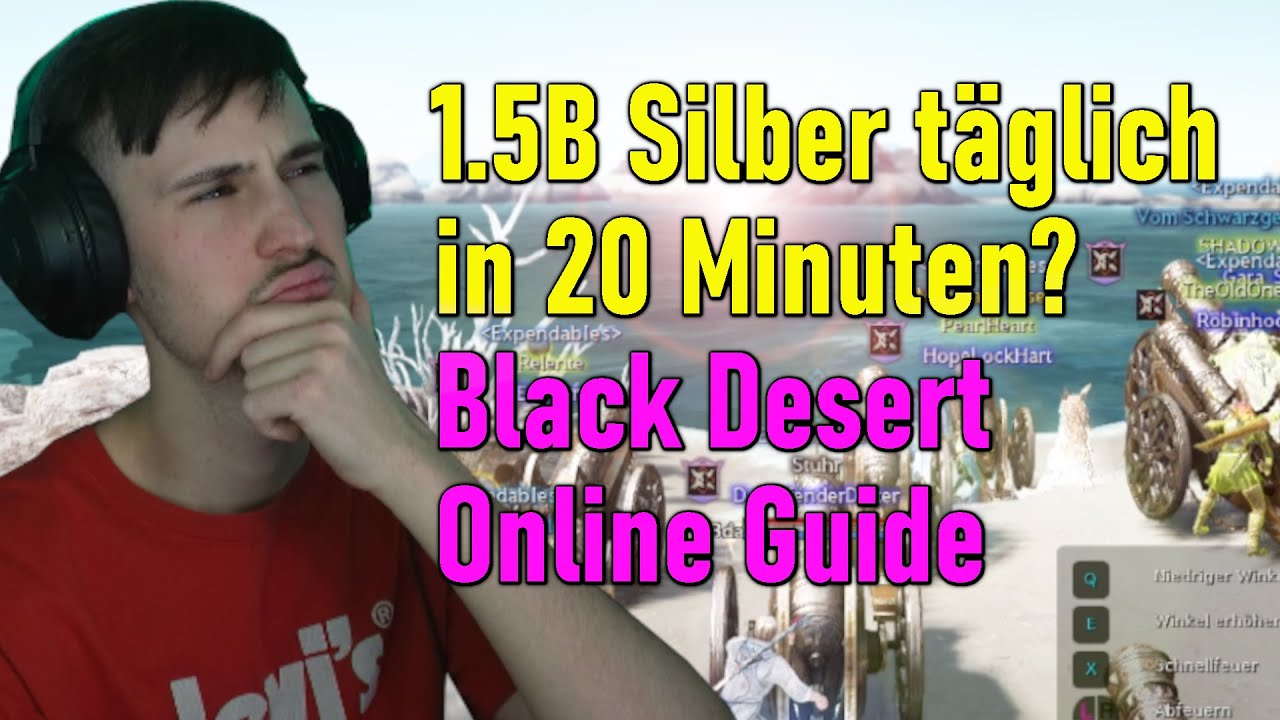 Schnell Silber machen als Anf&auml;nger in Black Desert Online | Guild Boss Guide