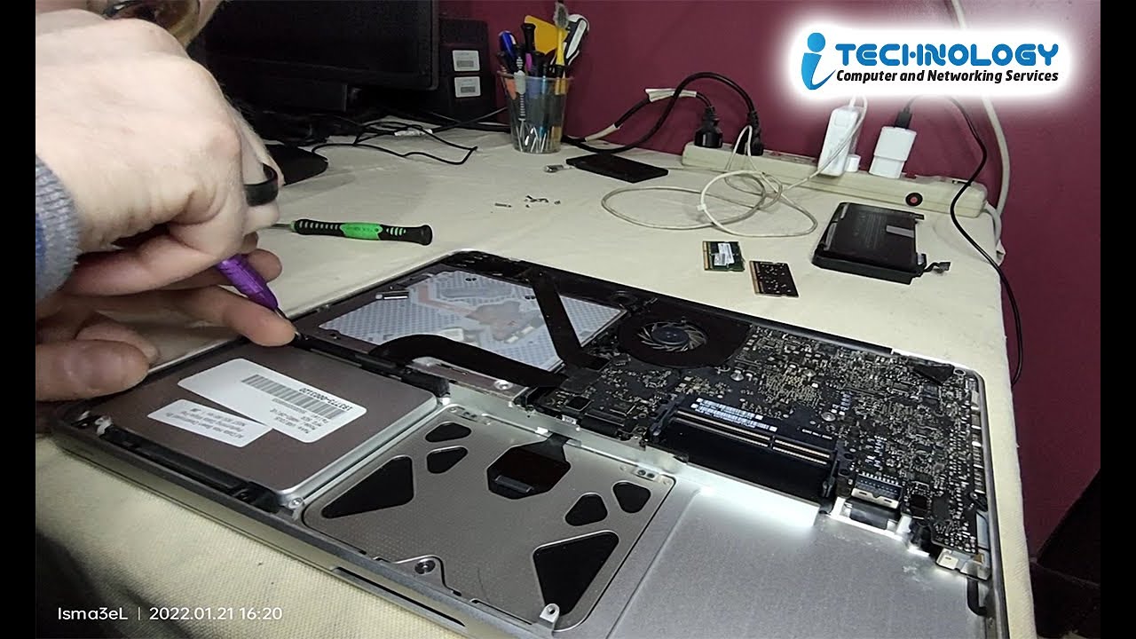 شرح طريقة تغير هارد ديسك ماك بوك برو  Upgrade SSD to MacBook Pro 2012