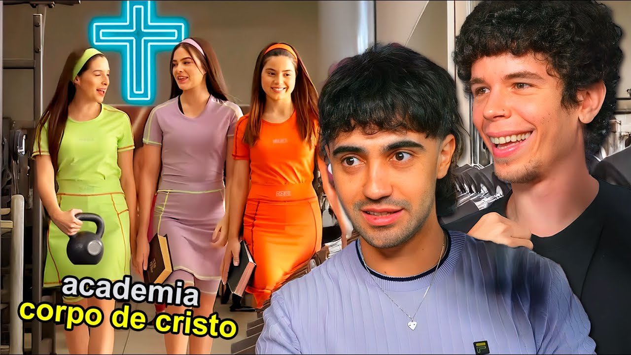 a academia de crente com música gospel ao vivo