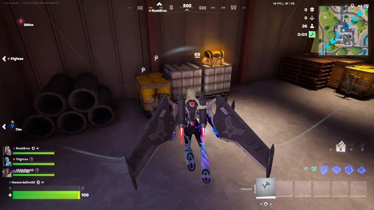 Me and my friend playing fortnite reload