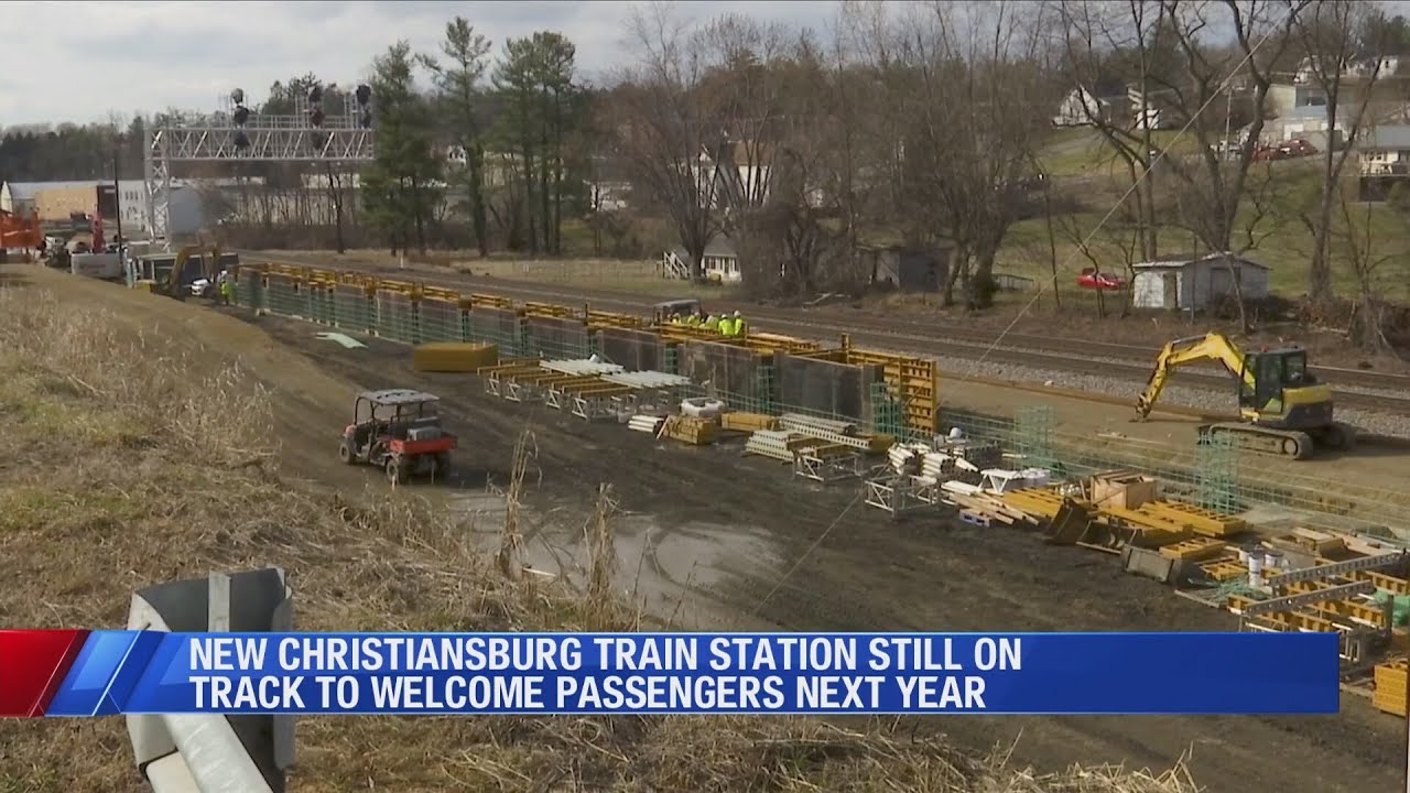 New River Valley passenger rail project remains on schedule almost one year in