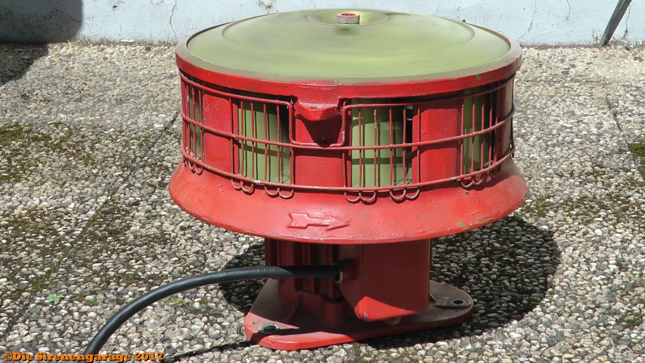 Sirenenprobe Probealarm Sirene DS55 SLEA 20.05.2017