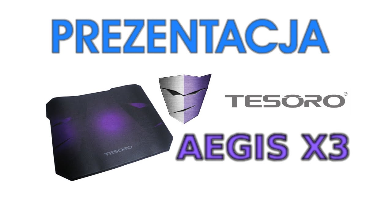 Podkładka pod mysz Tesoro Aegis X3 - HardPC TV #49