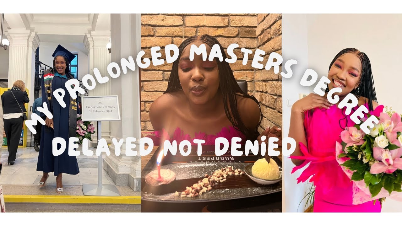 WHY MY MASTERS DEGREE TOOK LONGER ||Delayed not denied|| #southafricanyoutuber