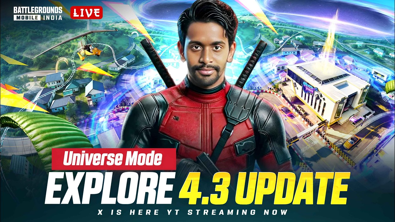 🔴BGMI LIVE🔥|| EXPLORING NEW 4.3 UPDATE LIVE 🤩 |TELUGU| HINDI|- #162 #bgmi #bgmilive #pubg ⁨