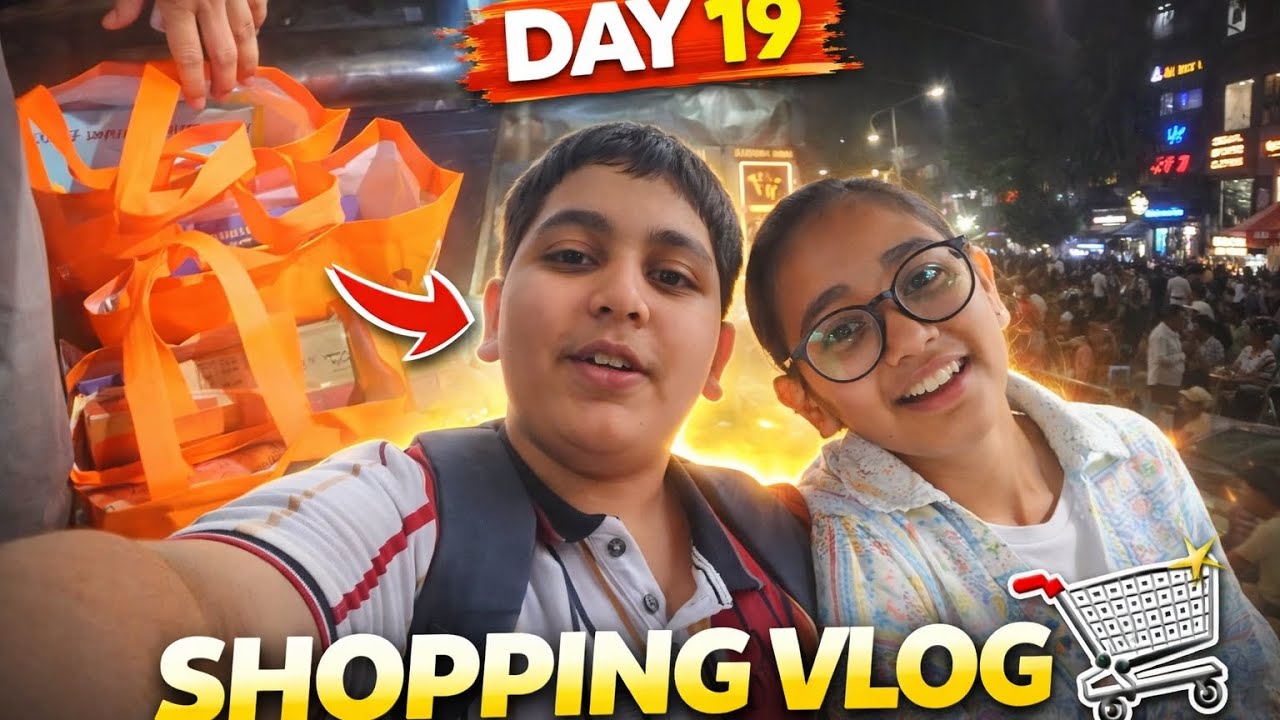 Day:-19 SHOPPING VLOG.🛍 #trending #minivlog #comments #subscribe #vlog #comedy #shoppingvlog .