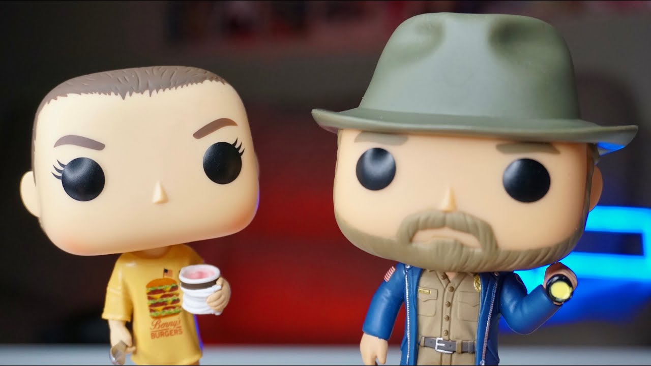 Одинадцать, Хоппер и Стив - Фигурки Funko POP! По Очень Странным Делам / Stranger Things