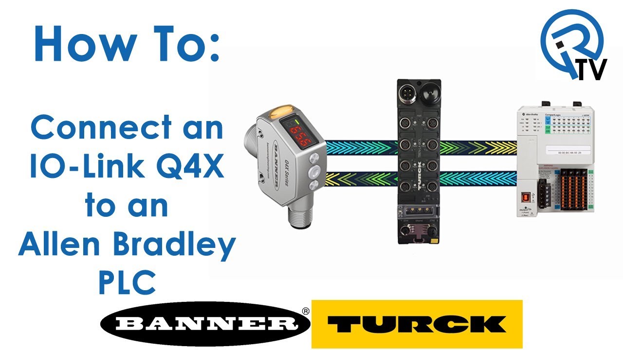 Connect an IO-Link Q4X to an Allen Bradley PLC
