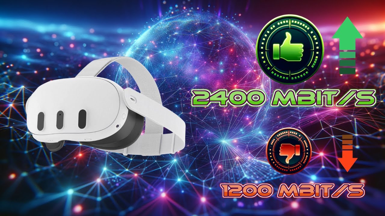 Unlock 2400Mbit/s on Quest 3: Boosting WiFi speeds with ASUS AX86S / AX86U router Guide!