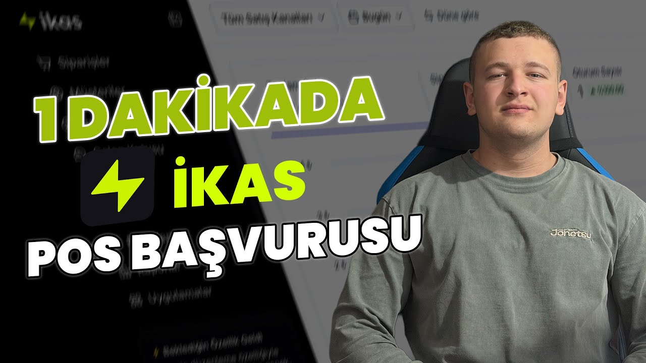 1 Dakikada ikas POS Başvurusu Nasıl Yapılır? - İkas Eğitimi #20