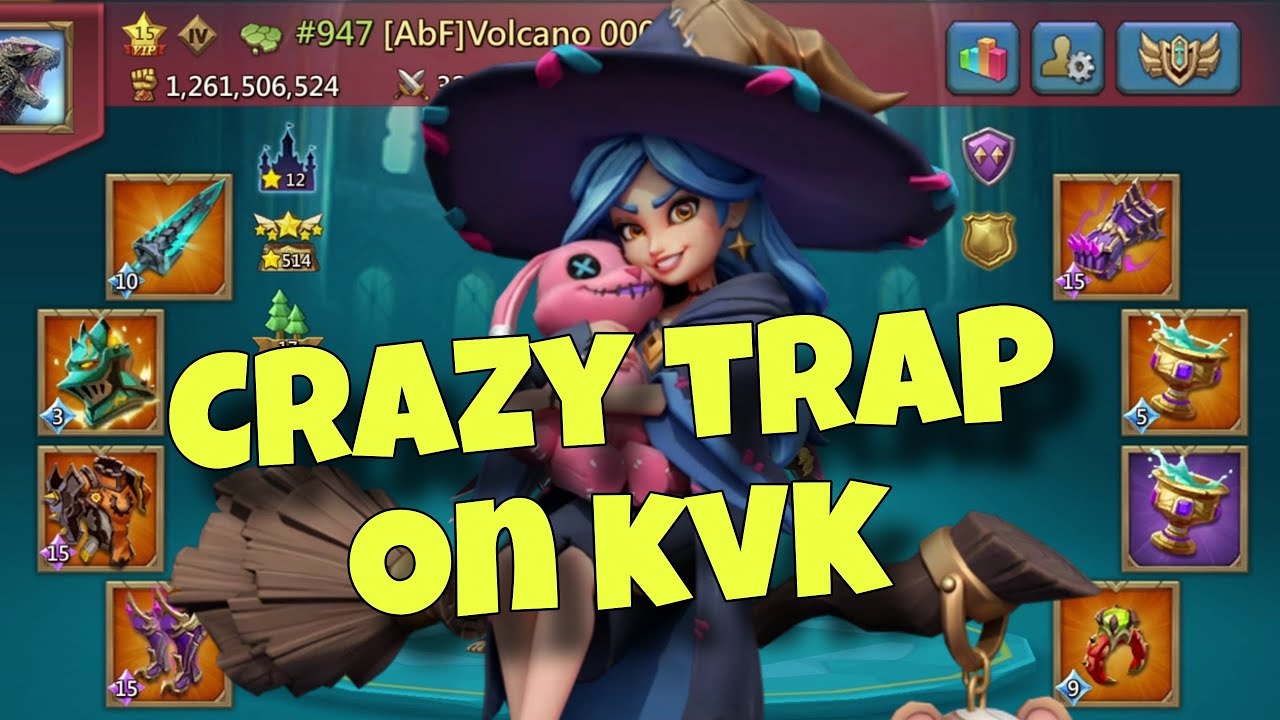 Lords Mobile - We met a strong trap on KVK. Mythic gear and 40m troops. Can it capp DOM?