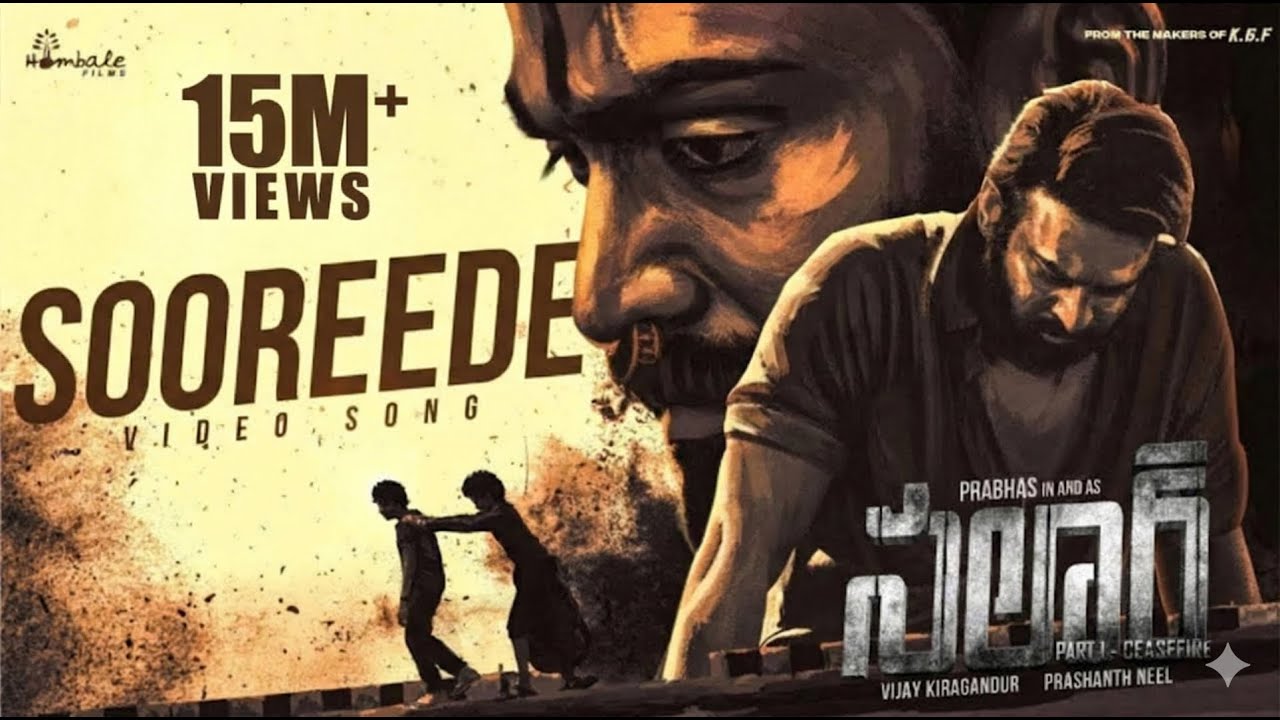 Sooreede - Video Song | Salaar | Prabhas | Prithviraj | Prashanth Neel | Ravi Basrur | Hombale Films