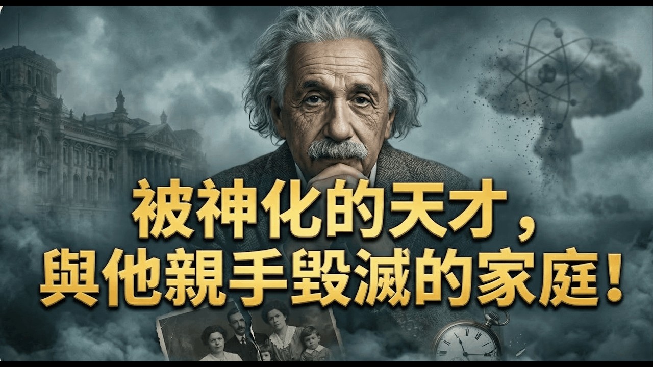被神化的天才，與他親手毀滅的家庭 #愛因斯坦 #人性 #米列娃 #深度解說