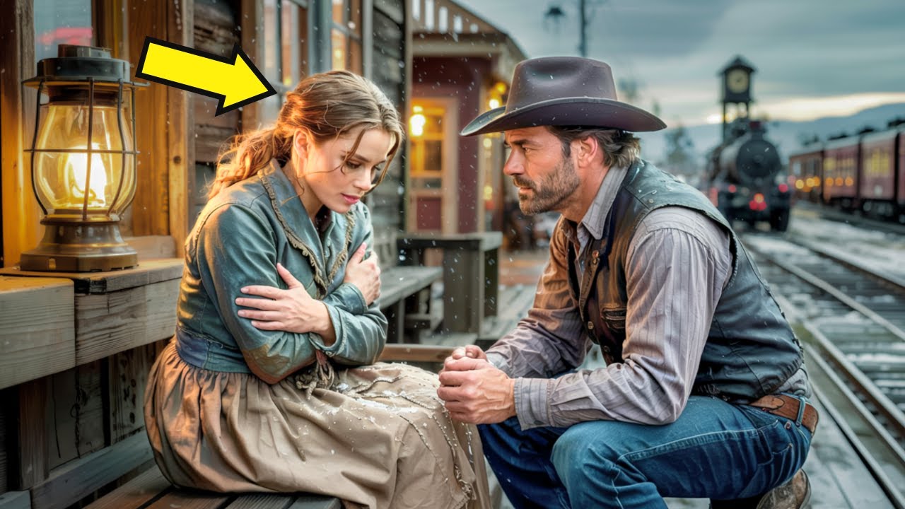 A Widowed Cowboy Finds A 'Freezing' Bride At The Station, And They Marry Before Midnight