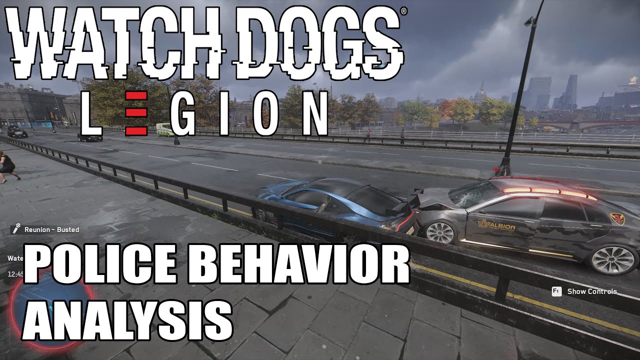 Watch Dogs: Legion - Police Behavior Analysis