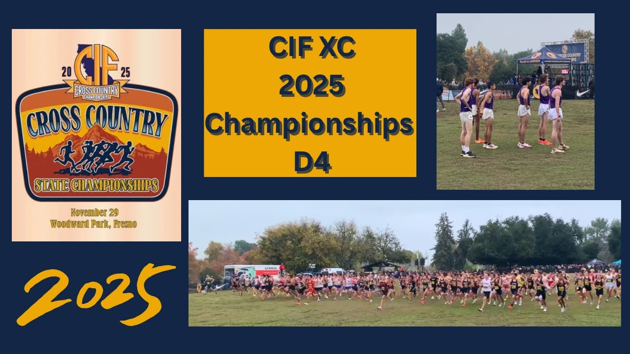 CIF State XC Championships 2025: Division 4 @ Woodward Park