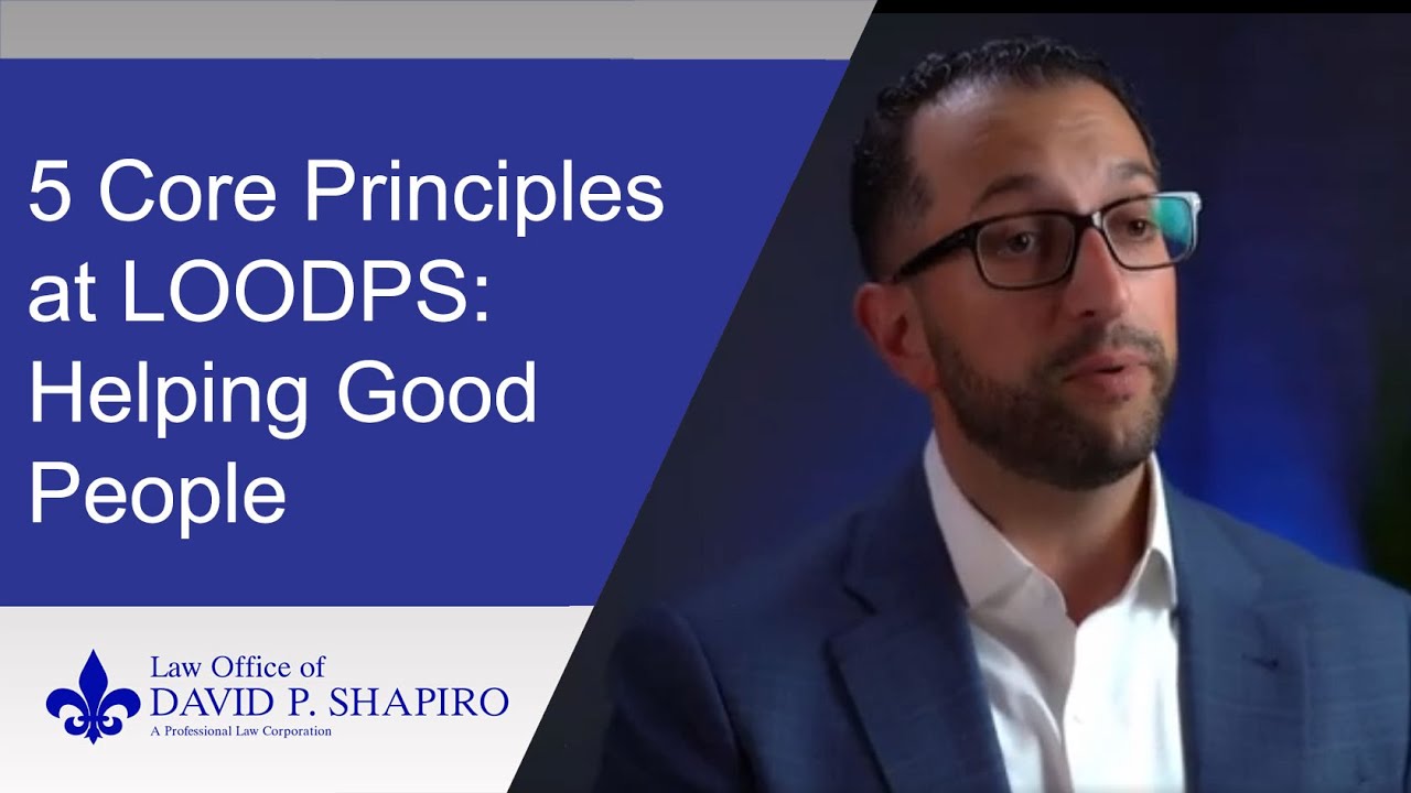 San Diego Criminal Attorney Explains Their Firm's Core Values | Helping Good People