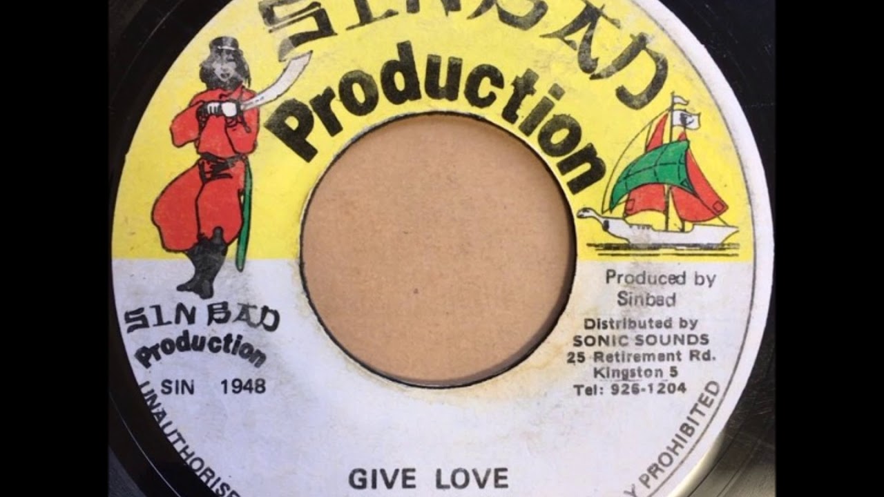 GLEN RICKS / GIVE LOVE - REGGAE -DANCEHALL CLASSICS - 7inch vinyl record