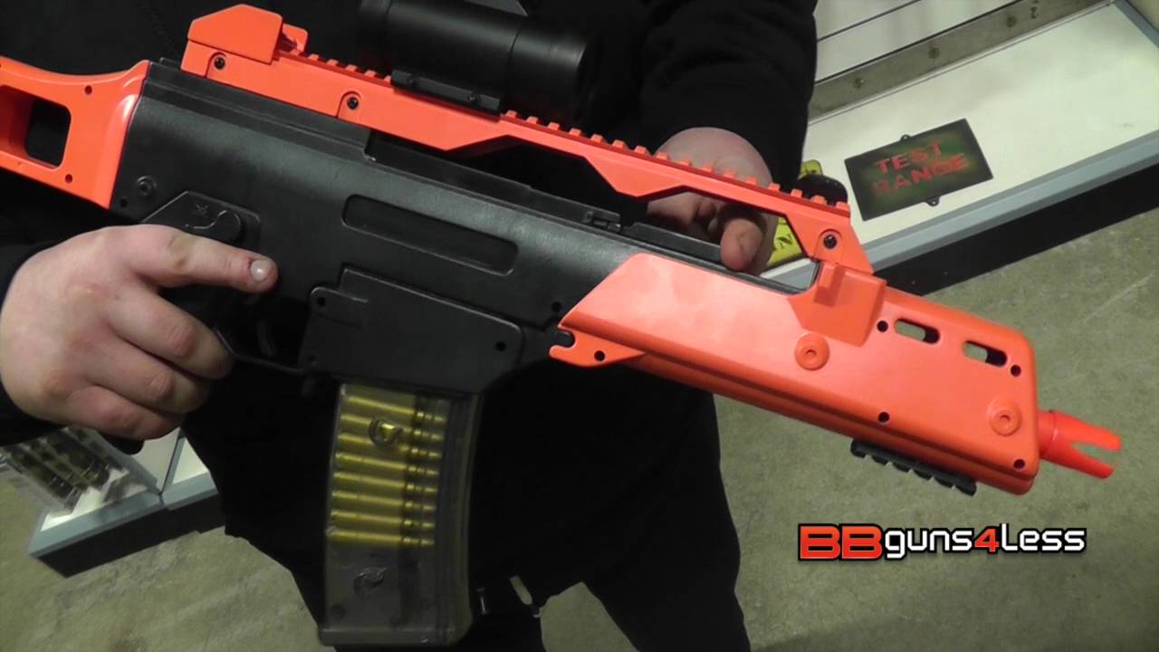 DOUBLE EAGLE M41 SPRING BB GUN RIFLE REVIEW