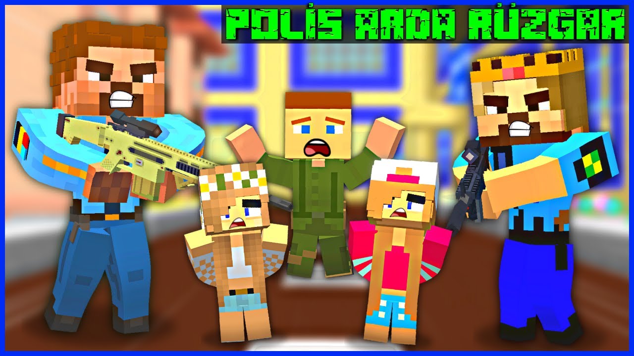 POLİS ARDA VE RÜZGAR AYÇA, ÖYKÜ VE BEBEK ASKERİ TUTUKLADI! 😱 - Minecraft