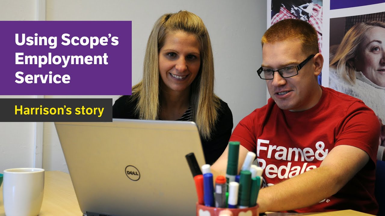 Halving The Disability Employment Gap - Harrison's story - Scope video