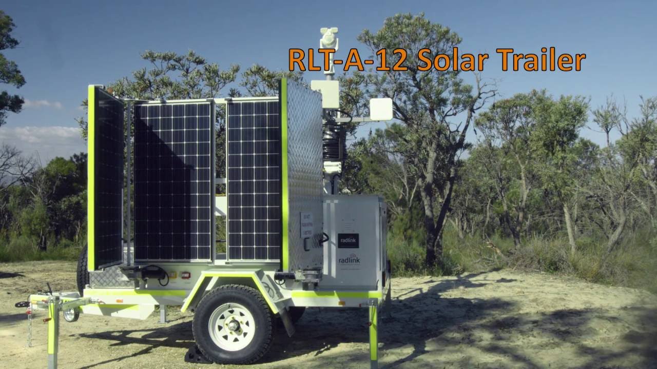 Radlink Communications - Automated Solar Trailer