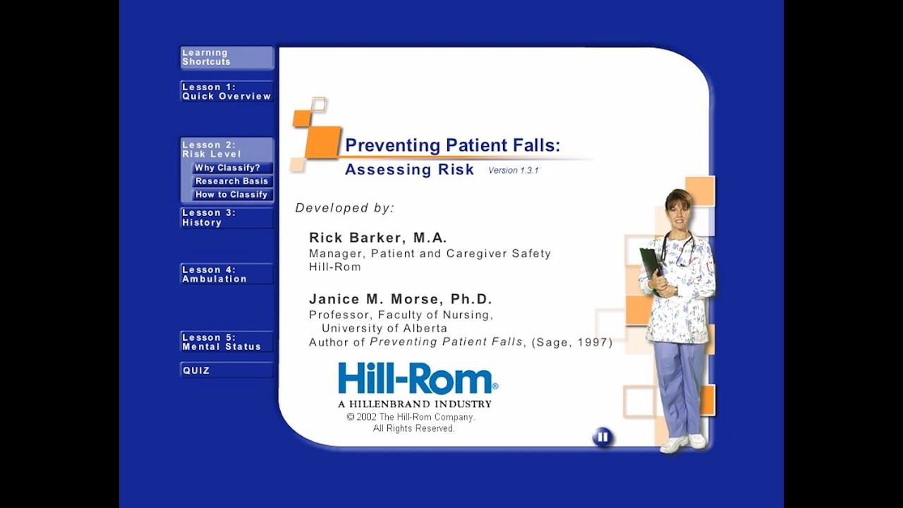 Morse Fall Scale Training