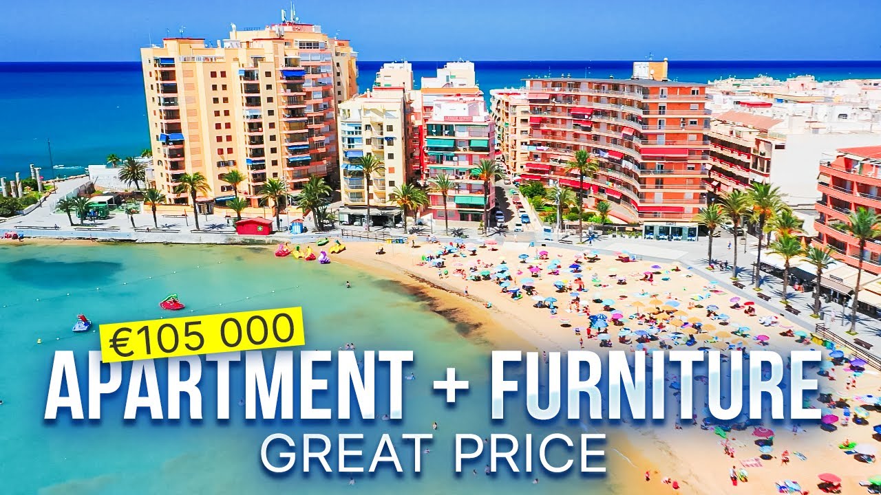 Unique opportunity! Cozy apartment € 105 000 in the exclusive area of ​​Playa del Cura, Torrevieja