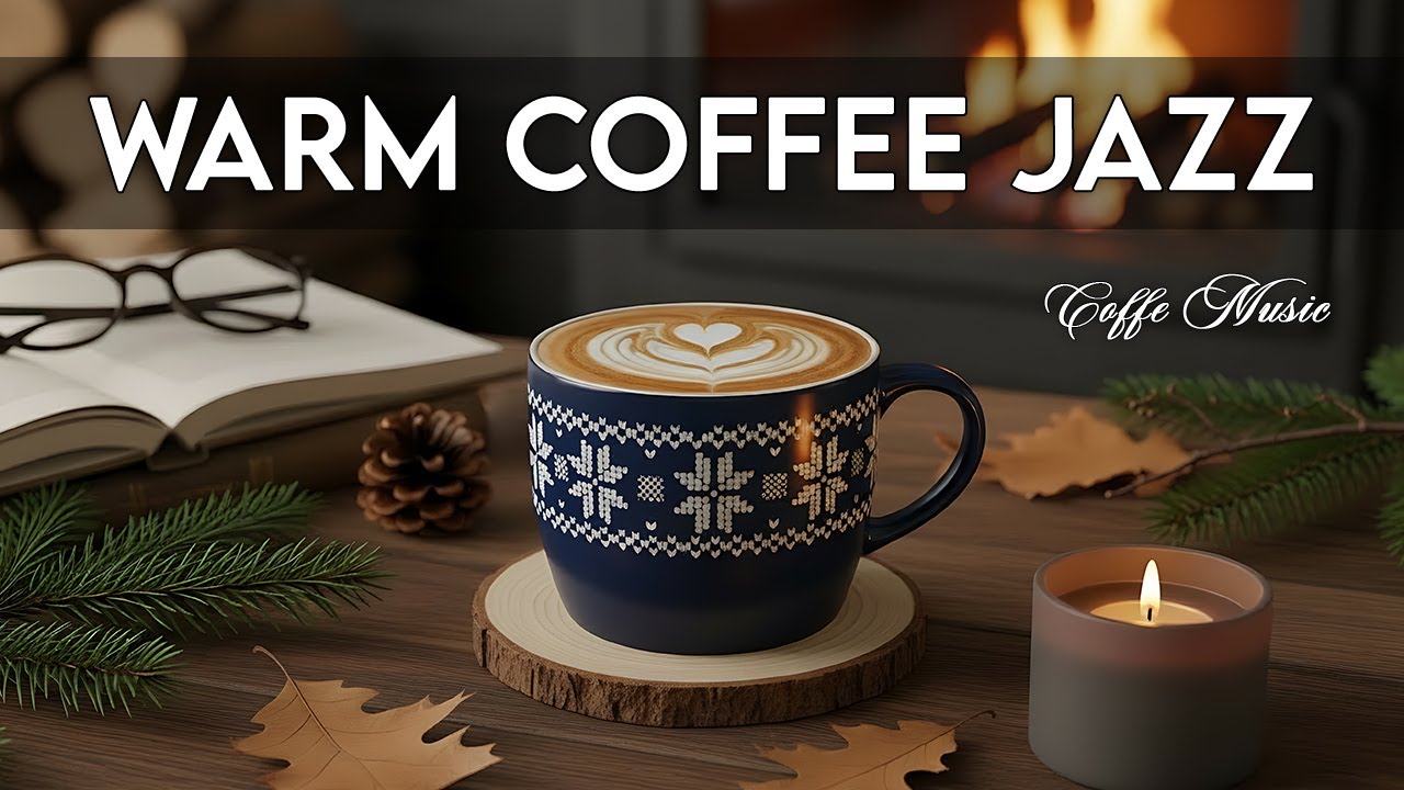 Warm Coffee Jazz Vibes ☕ Soft Piano & Cozy Cafe Music for Relaxation and Focus 🎶