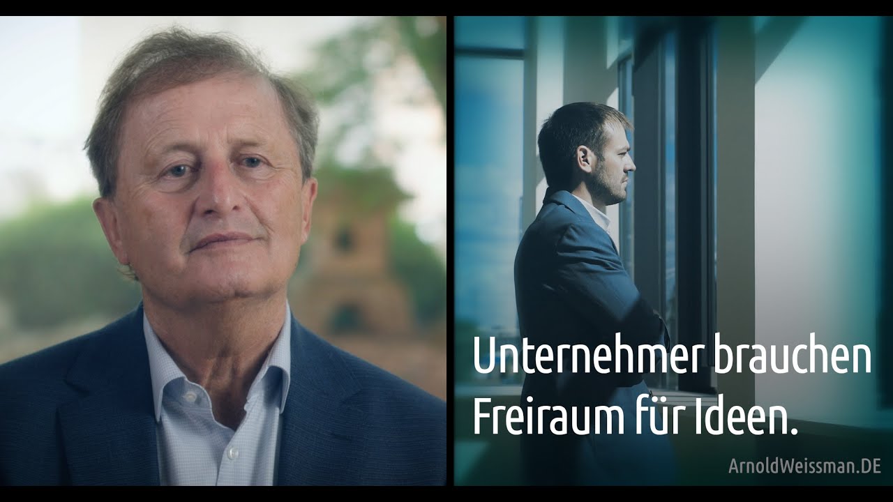 Unternehmer brauchen Freiraum für Ideen.