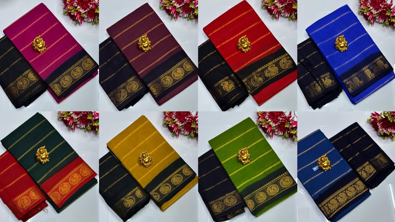 🏵️ sungudi velthari cotton sarees 🌺 sarees with blouse 800+$