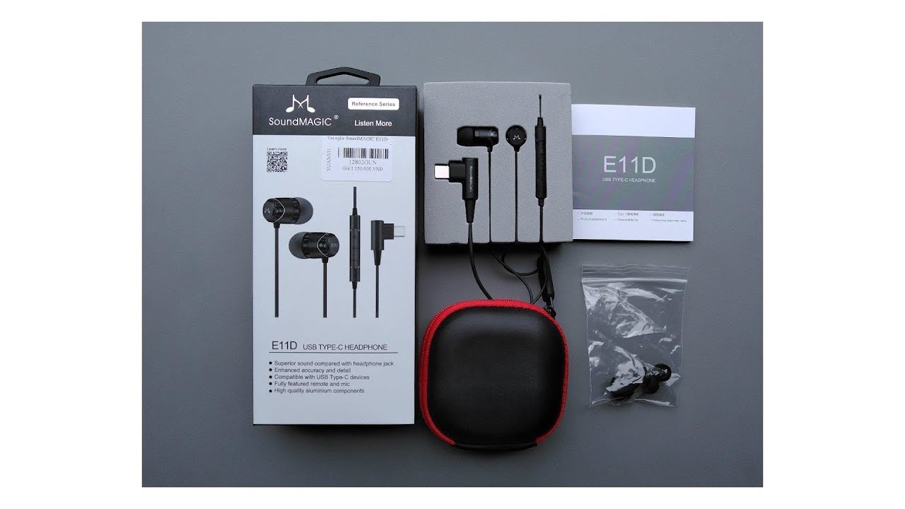 Trên tay tai nghe USB-C kiêm DAC : SoundMAGIC E11D Review