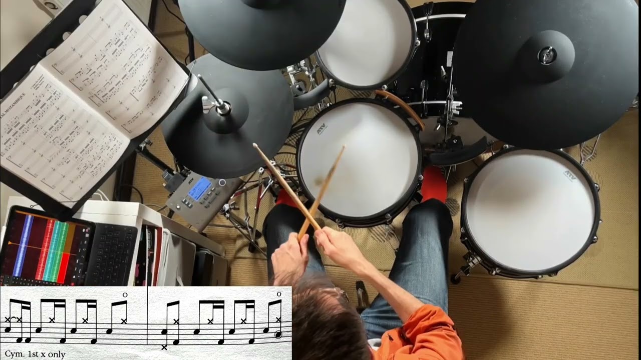 Metal Mozambique Drum cover