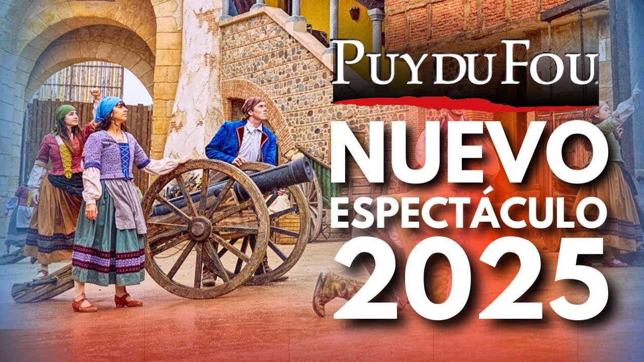 🔴 NUEVO ESPECTÁCULO PUY DU FOU ESPAÑA 2025 [4K] EL TAMBOR DE LA LIBERTAD🥁